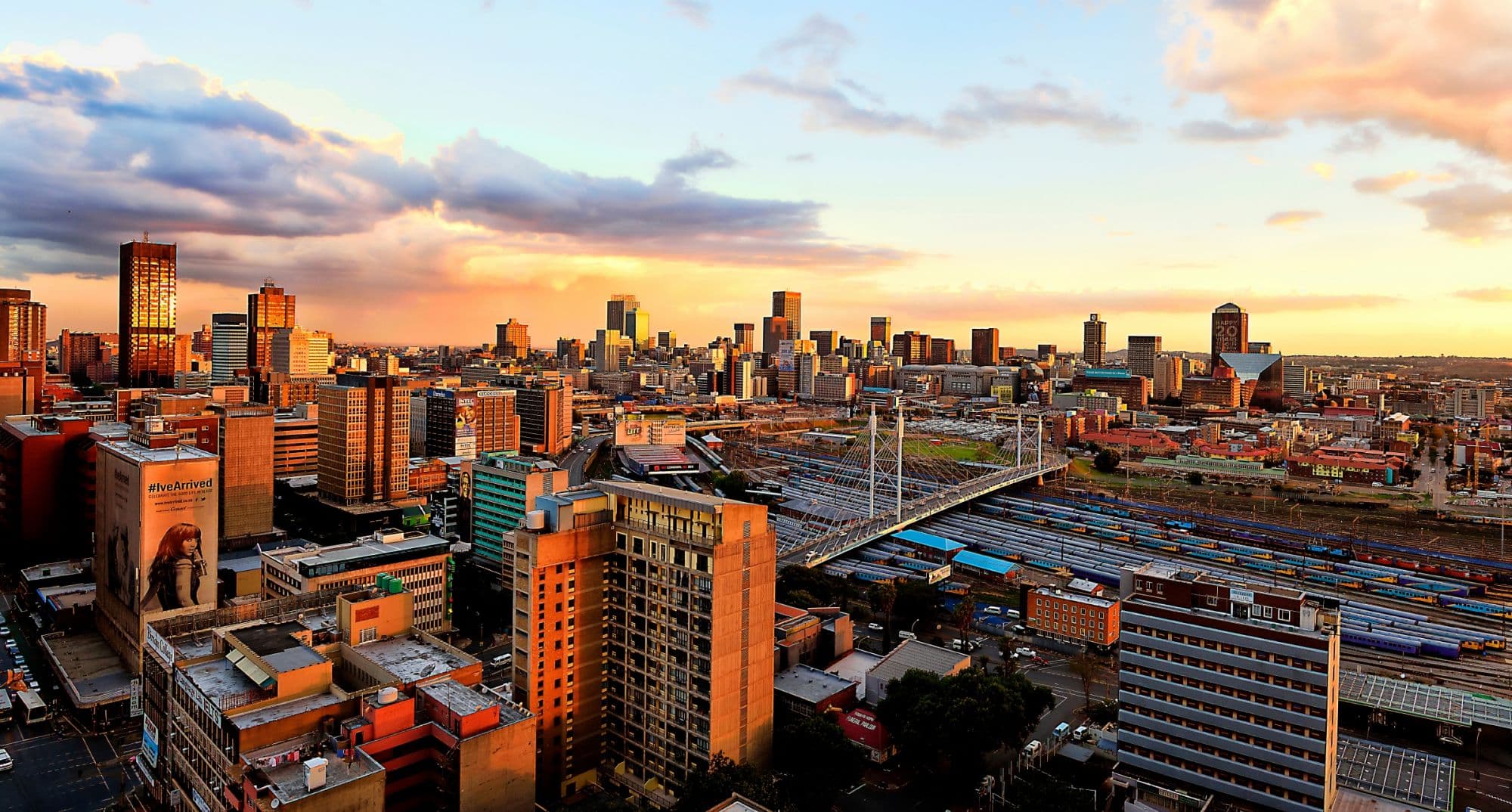 Hero image - African city - Joburg, Addis Ababa, something like that
